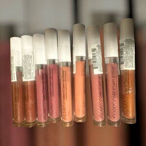 Almay Color + Care Lip Gloss Bunde 100,200,300,400,500, 600 New Sealed lot of 12